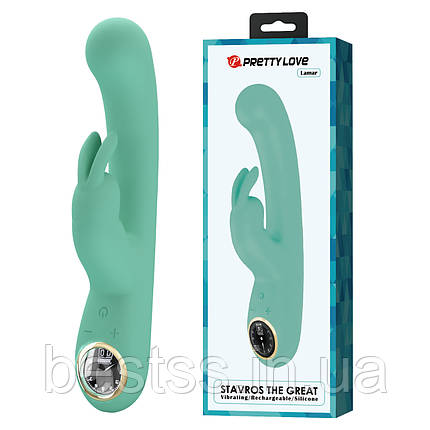 Вібратор - Pretty Love Lamar Vibrator Mint, фото 1