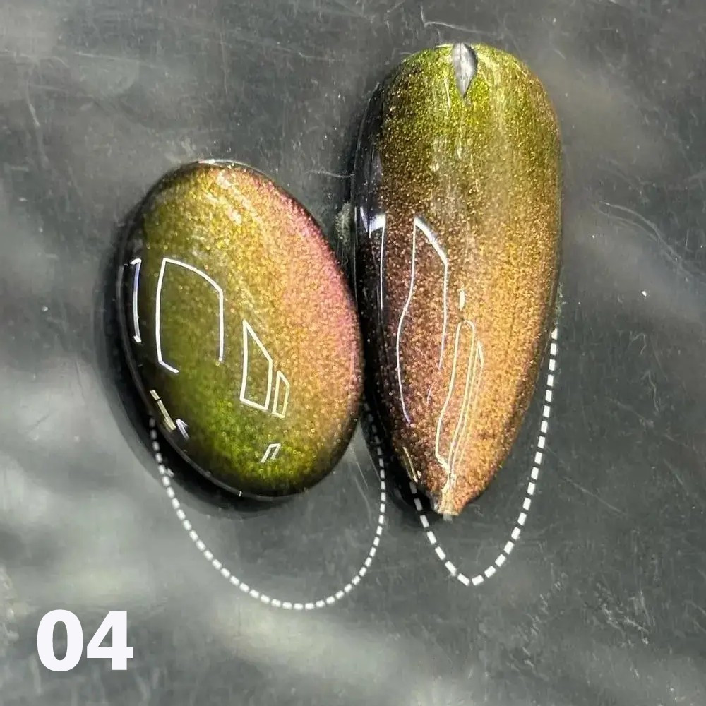 Гель-лак Starlet Professional Super Galactic Cat Eye #4, 10 мл, фото 1