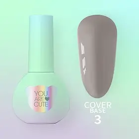 Камуфлююча база YouAreCute Cover Base №3, 5 мл
