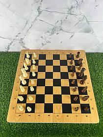 Настільна гра 3 в 1 Шахи. Шашки. Нарди. 49х49см. Класична Дошка