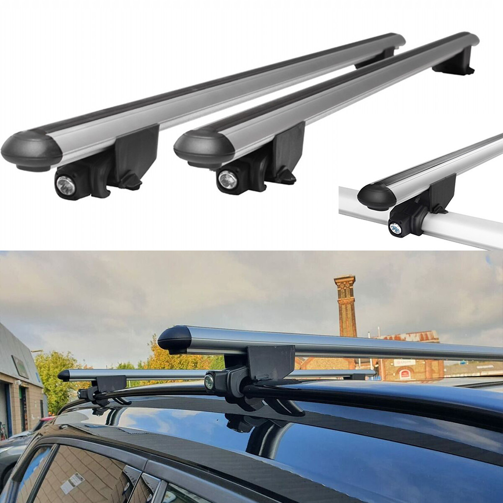 Поперечки (багажник) на інтегровані рейлінги для PORSCHE Cayenne 2002-2010, фото 1