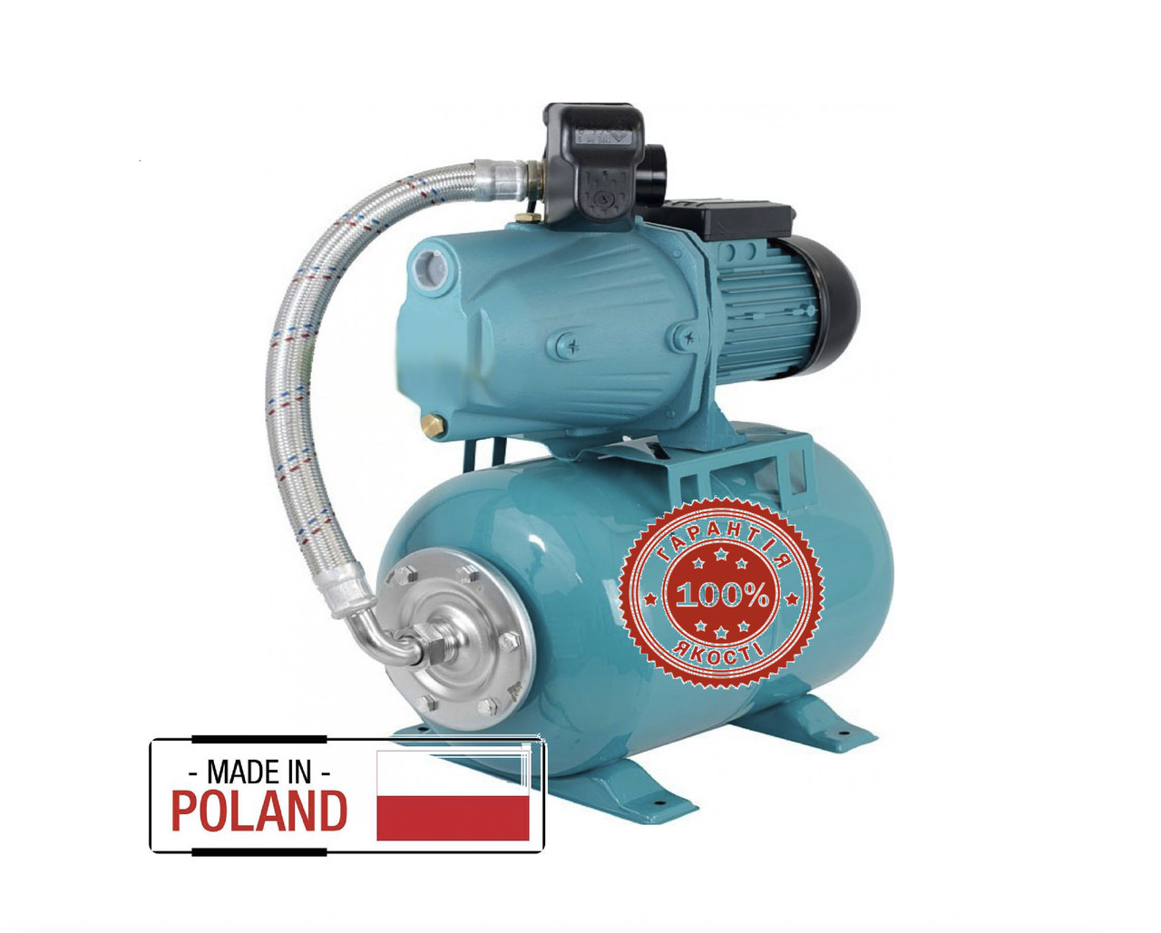 Насосна станція Water Pump DLT JET 100A з пятерником ( 1.1 кВт)