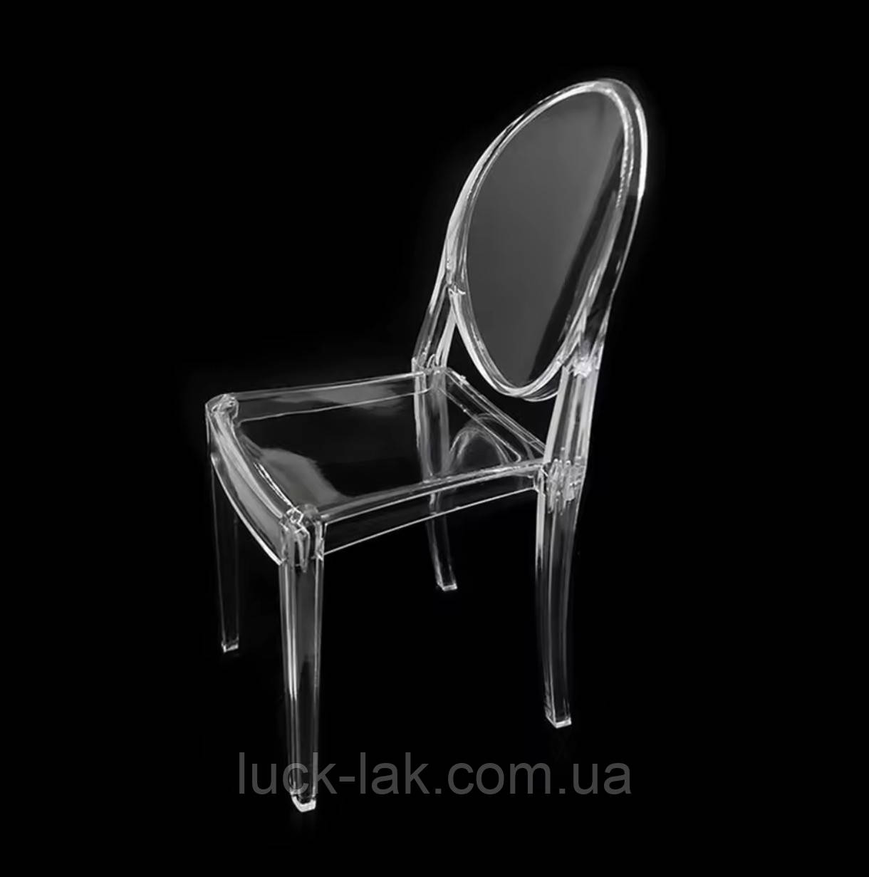 Стілець для ляльок 1/6 Барбі, Блайз, шарнірних, bjd прозоре крісло лялькове, фото 1