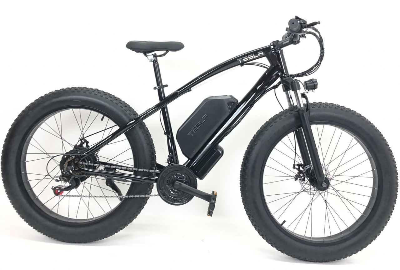 Електровелосипед Tesla Fatbike 26" (1000W 48V 21Ah), фото 1