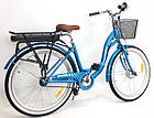 Електровелосипед Dorozhnik Akvamarin 26" (36 V 500 W, 18000 Ah) 2025 рік  ПЛАСТИКОВИЙ БОКС, фото 4
