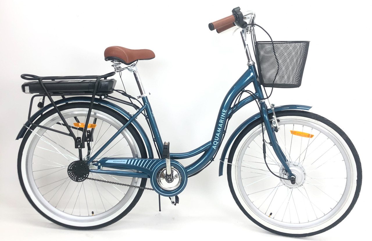 Електровелосипед Dorozhnik Akvamarin 26" (36 V 500 W, 18000 Ah) 2025 рік ПЛАСТИКОВИЙ БОКС, фото 1
