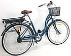 Електровелосипед Dorozhnik Akvamarin 26" (36 V 500 W, 18000 Ah) 2025 рік ПЛАСТИКОВИЙ БОКС, фото 5