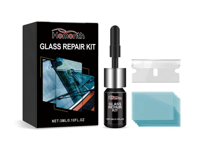 Полімер для ремонту лобового скла 3 мл Клей від тріщин на склі, фото 1