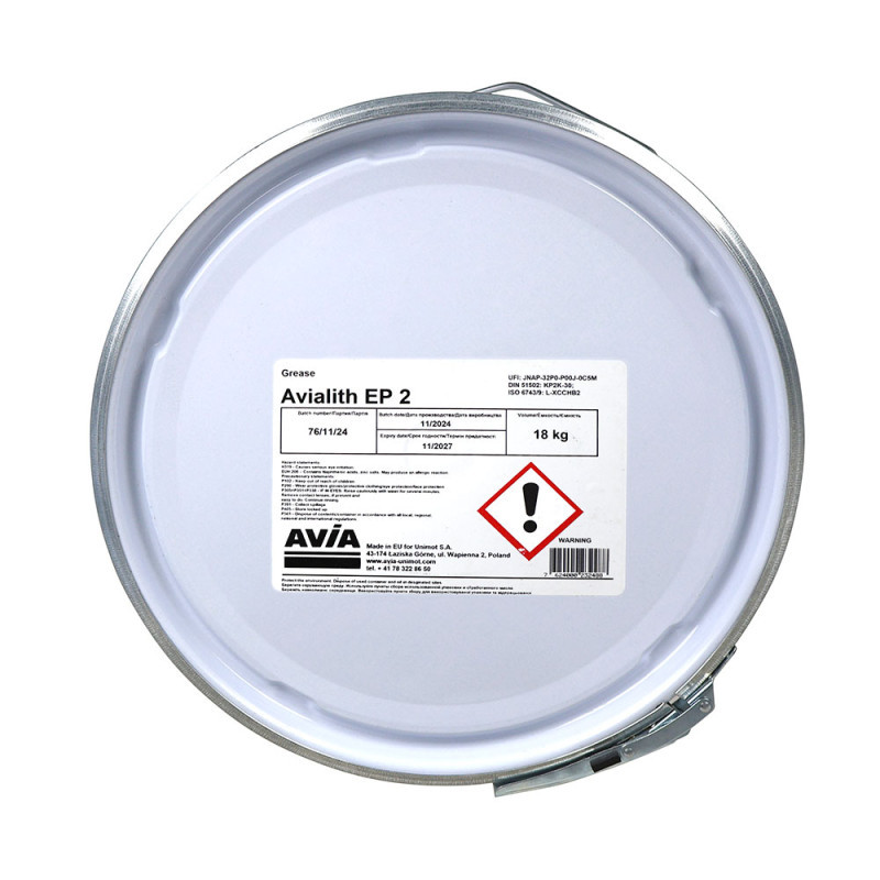 Смазка AVIA AVIALITH 2 EP 18кг