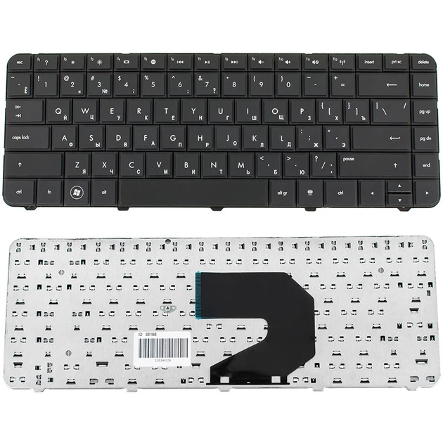 Клавiатура для ноутбука HP (Compaq: 430, 431, 630, 635, 640, 650, 655, СQ43, CQ57, CQ58,