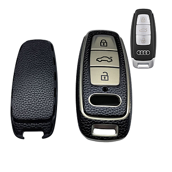 Чохол для ключа Audi сірий