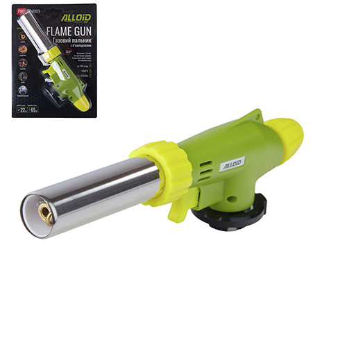 Alloid Pro. Газовая горелка FG-7009, керамическое сопло 22мм, 360 град, фото 1