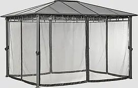 Садовий павільйон із твердим дахом 300 x 360 x 260 см