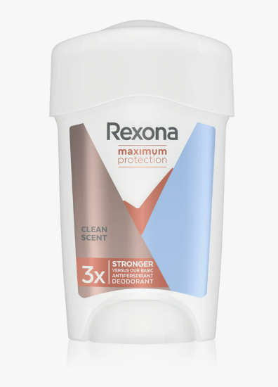Кремовий антиперспірант Rexona Maximum Protection проти надмірного потовиділення 45мл, фото 1