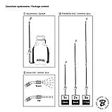 Обприскувач садовий пневматичний, AQUA SPRAY, 3 літри, AS0300 Польща, фото 2