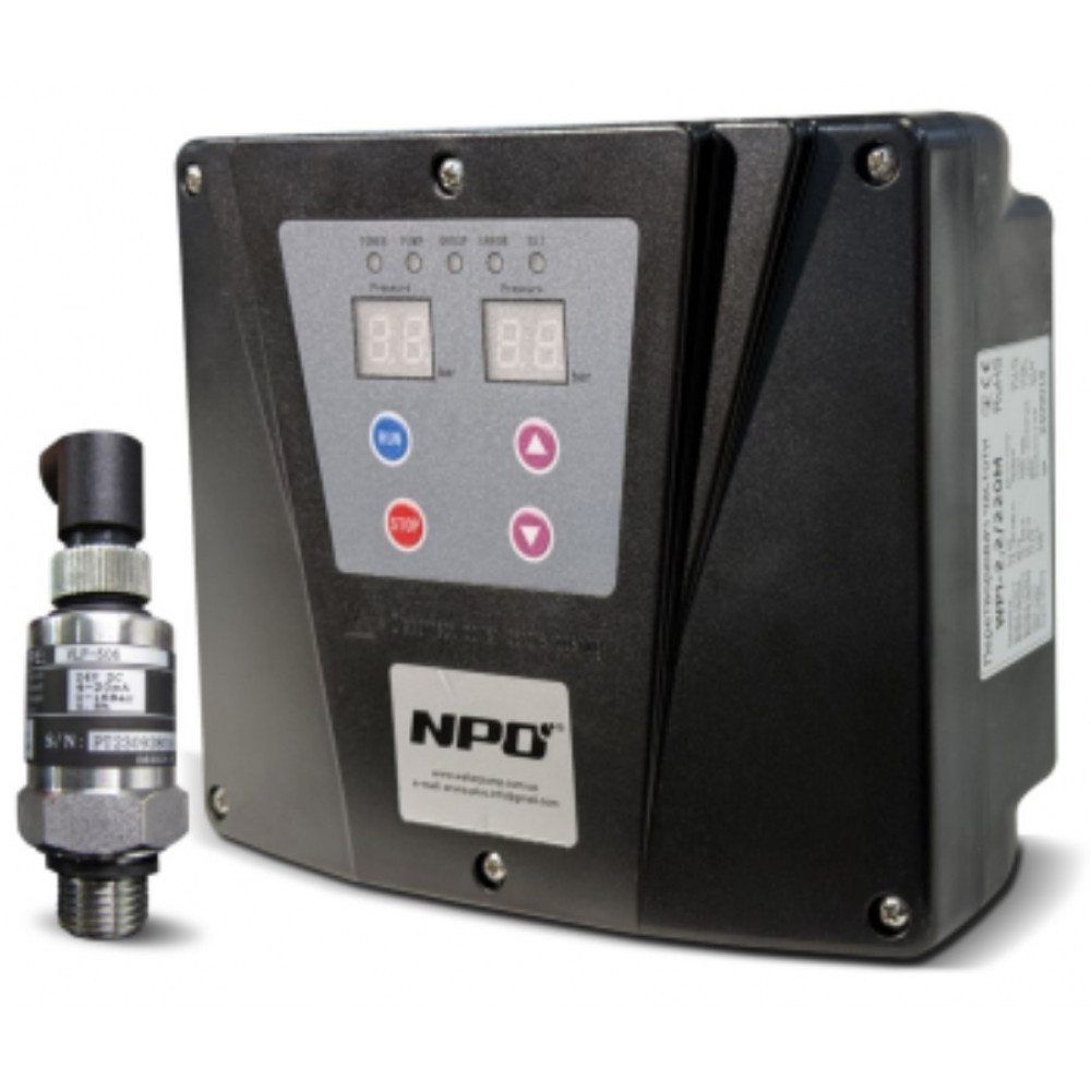 Частотний перетворювач NPO WPI-4,0/380T з датчиком тиску 10 бар