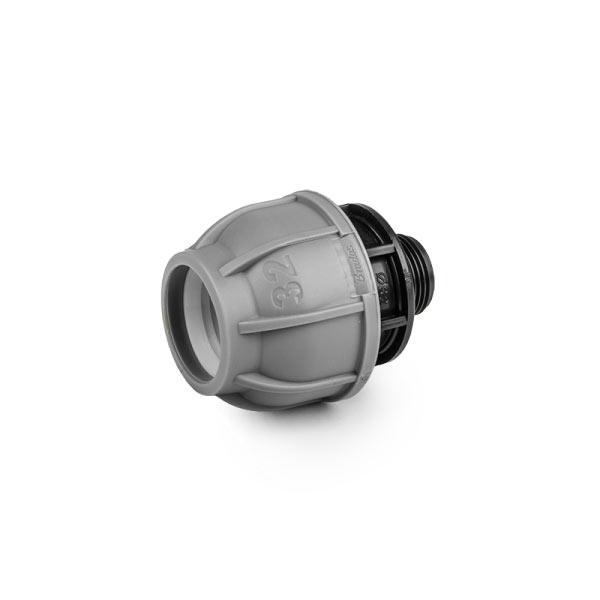 Муфта для труб PE, 32 мм, PN10, із зовнішньою різзю
1", DSRA10L32M1