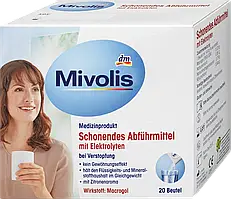 Засіб проти запорів Mivolis Schonendes Abführmittel Beutel, 20 шт