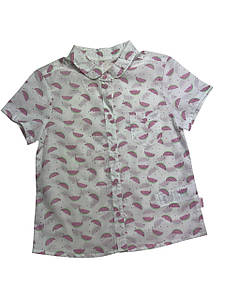 Дитяча сорочка з принтом кавунів—122, 128, 134 розміри бавовнаТМ Бемби