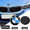 Емблема BMW (БМВ) 82 мм значок E39 E53 E60 E46 E36 E34 E90 E65 E66 E70 Значок на капот, багажник, фото 8