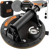 Вакуумна присоска Bigstren 22479 з манометром та насосом для скла та плитки Кейс вантажопідйомність 200 кг Пол