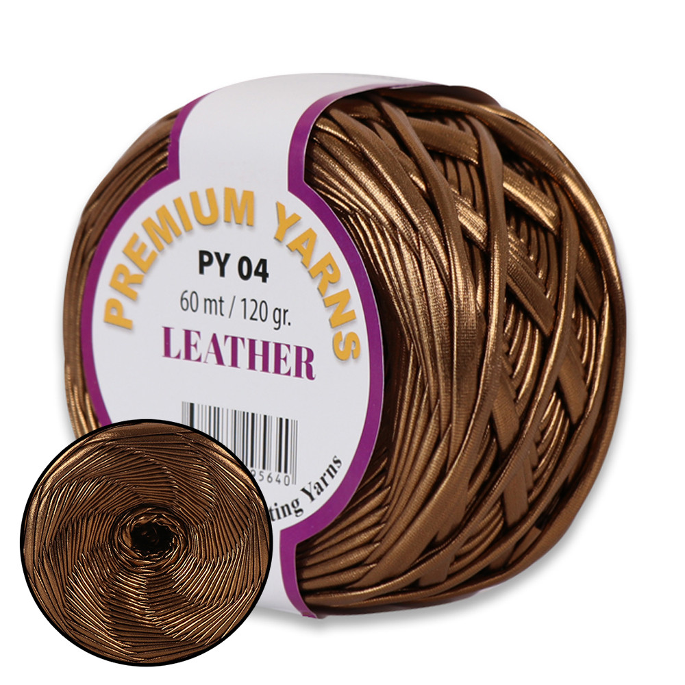 Premium Yarn Leather, Бронза №04, фото 1