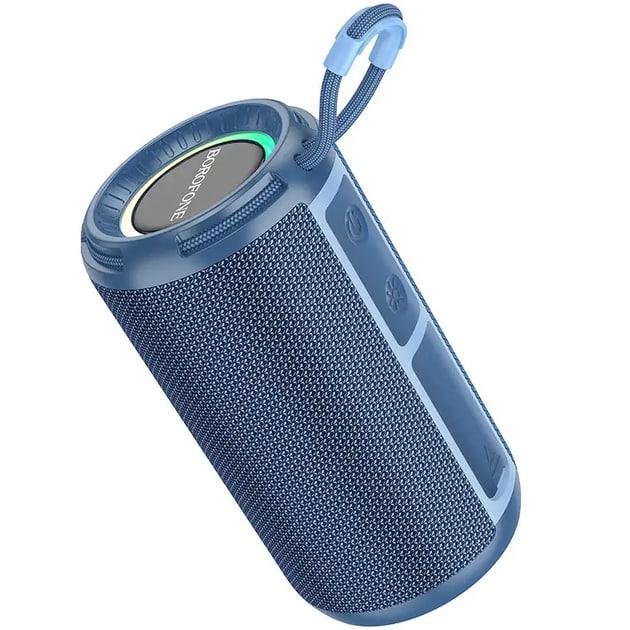 Портативна колонка BOROFONE BR37 Sports (Bluetooth 5.3, LED) Blue