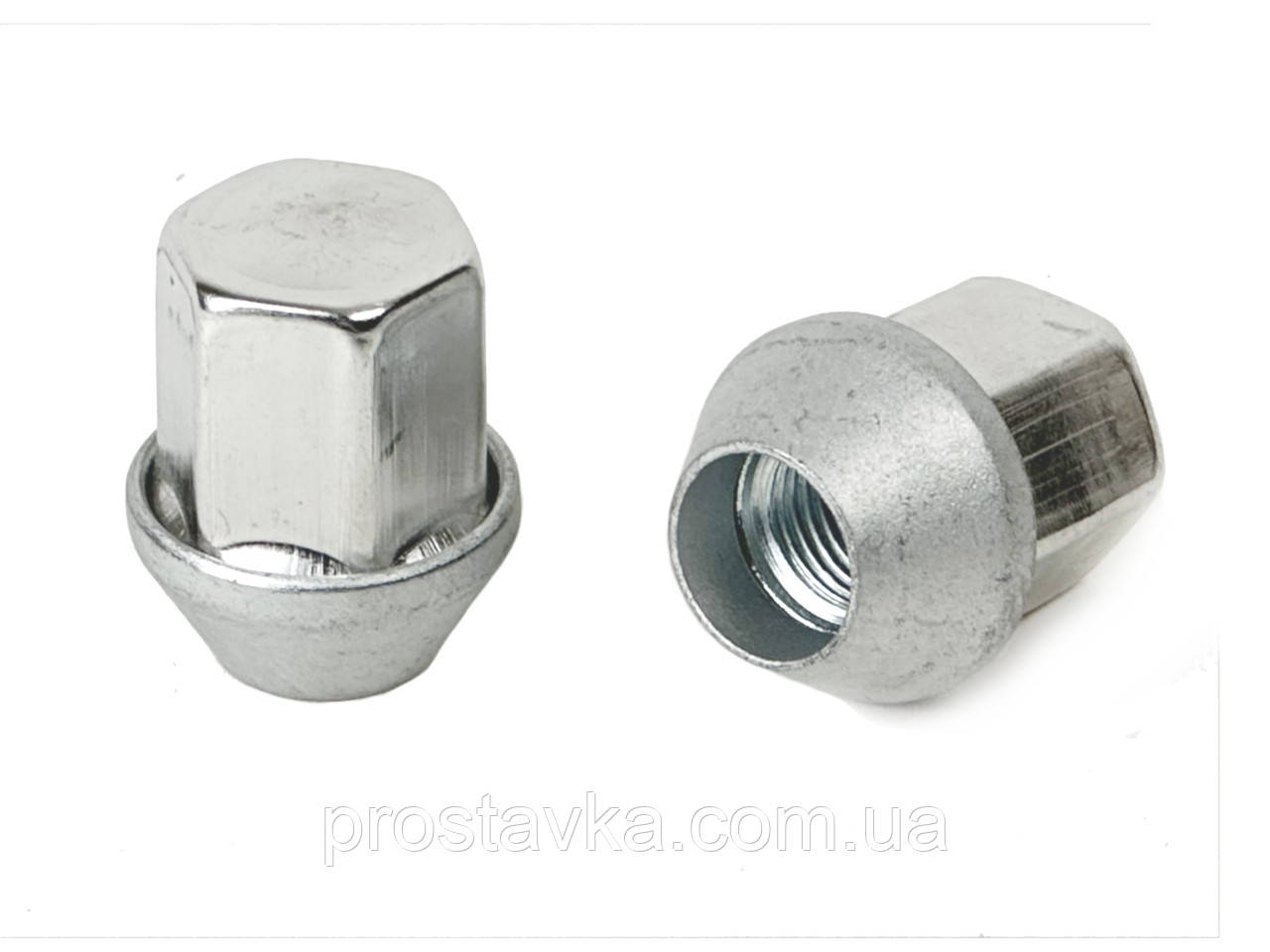 Гайка колісна M14X1,50 FD1448 ID Цинк, неірж.колп., вращ. Конус, висота 34 мм, кл.21мм Ford, фото 1