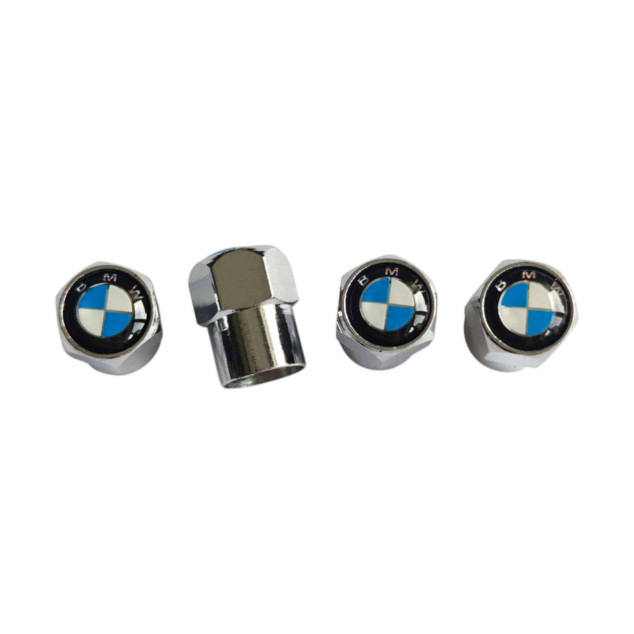 Ковпачки на ніпель хромовані з логотипом BMW