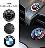 Емблема Юбилейные 50 лет BMW (БМВ) Motorsport - Триколор 82 мм, фото 8