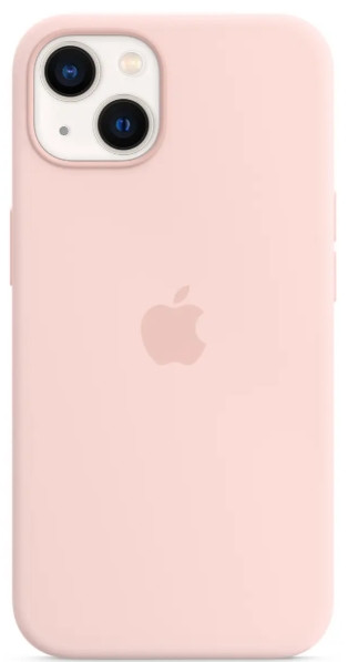 Чохол для iPhone 13 - Силіконовий з мікрофіброю Full (Лого), Light Pink (6)