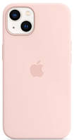 Чохол для iPhone 13 - Силіконовий з мікрофіброю Full (Лого), Light Pink (6)