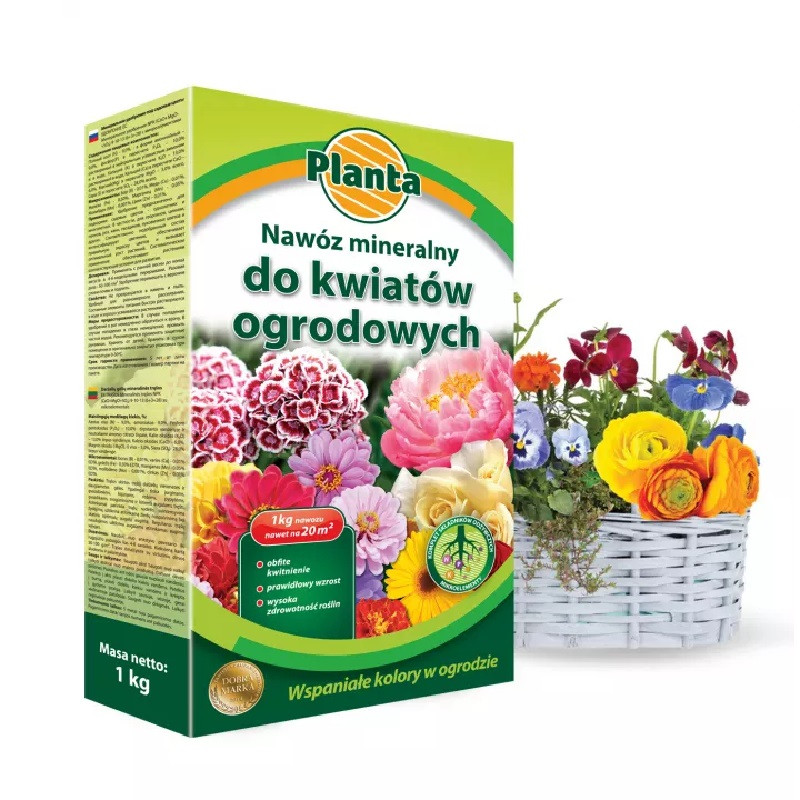 Добриво для садових квітів Planta 1 кг, Польща, фото 1