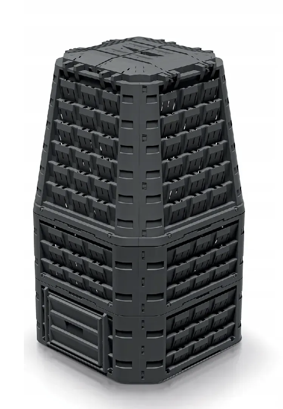 Компостер садовий VARIO 1050л Чорний