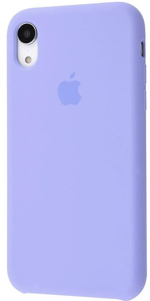 Чохол для iPhone XR — Силіконовий із мікрофіброю, Lilac (5)