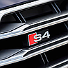 Емблема для решітки радіатора S4 AUDI (Ауді) - Хром 68 х 21 мм, фото 11