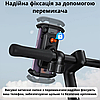 Велотримач на кермо велосипеда самоката скутера для телефону стійкий тримач кріплення Baseus, фото 3