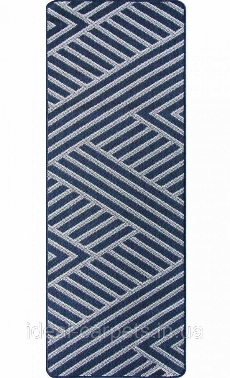 Килим Flex 0.67*2м прогумований 0696 Синій