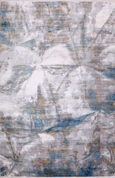 Килим Fresco MT067 сіро-блакитний прямокутний 80*150 см