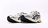 Жіночі чоловічі кросівки Asics Gel-Kahana 14 White Silver Black Взуття Асикс Кахана біло сріблясті з чорним, фото 7