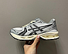 Жіночі чоловічі кросівки Asics Gel-Kahana 14 White Silver Black Взуття Асикс Кахана біло сріблясті з чорним, фото 3