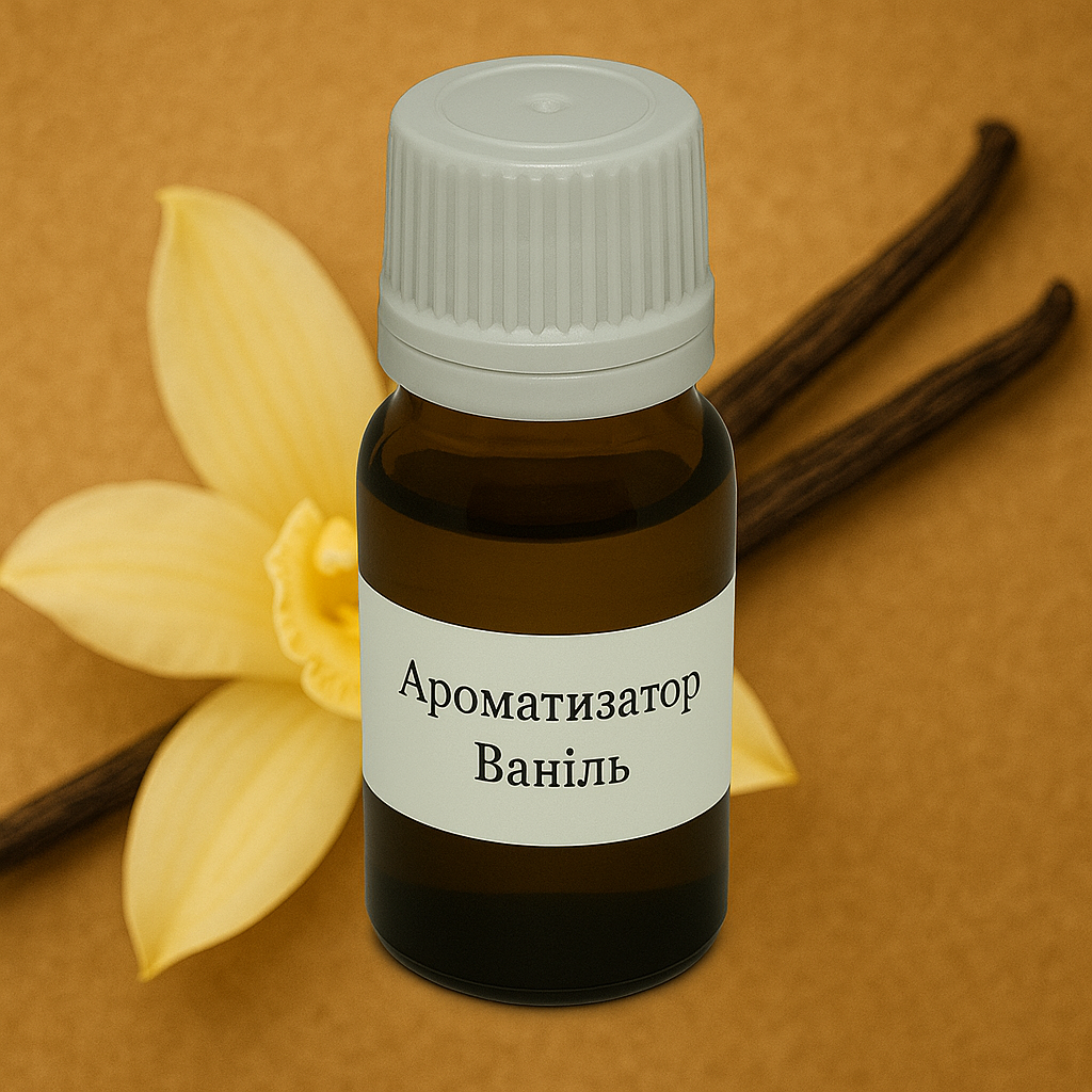 Ваніль 10 мл, ароматизатор для свічок Проміс-Плюс, фото 1
