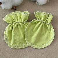 Рукавички-царапки "Карапуз" Однотон Салатовий Кулір арт.27079919  Зріст 46-30(р)