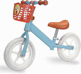 Дитячий велобіг X-TREME XB-04, велосипед без педалей, к12, сталь, синій біговел для розвитку рівноваги