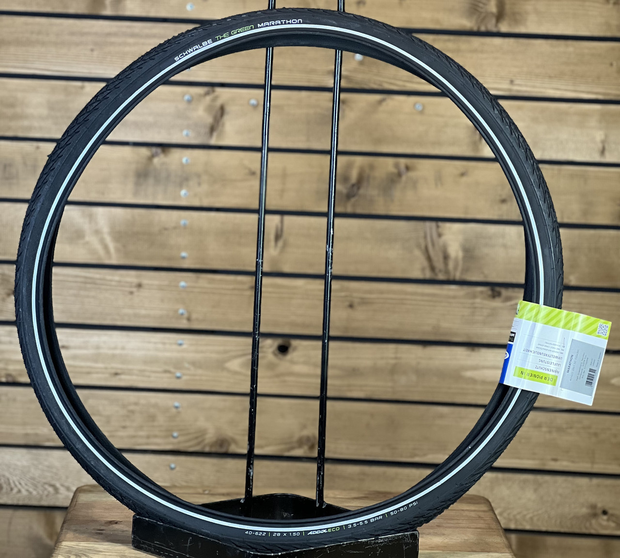 Покришка на велосипед Schwalbe Marathon 28x1.50 700x38C (40-622) Performance, GreenGuard, TwinSkin, ADDIX Eco, B/, фото 1