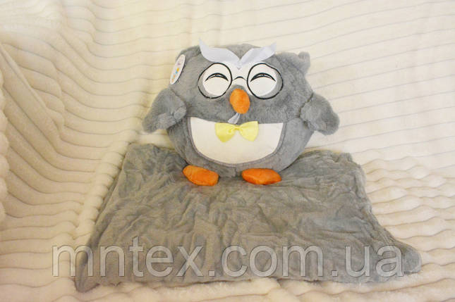 Іграшка з пледом Совушка, фото 2