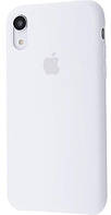 Чохол для iPhone XR — Силіконовий із мікрофіброю, White (9)