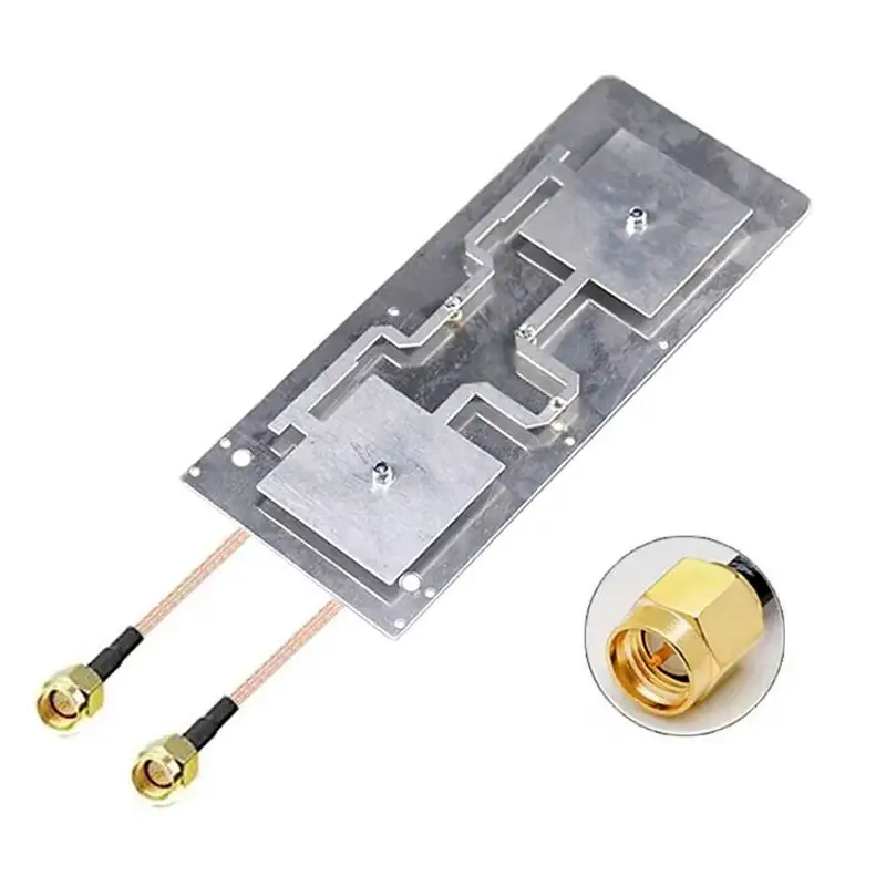 Планарна потужна патч MIMO FPV WiFi антена 2.4 ГГц 12 дБ з SMA роз'ємами WavLink 2.4G-SMA