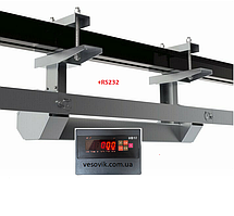 Комплект обладнання до 300кг (ZEMIC MB12 RS-232) для виготовлення монорейкових ваг
