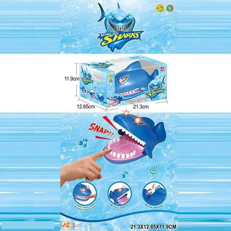 Зубастик 85112 “Акула”, звук, підсвічування, на батарейках